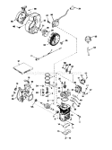 Page C Diagram and Parts List for 38165 5010001-5999999 - 1985 Toro Snow Blower