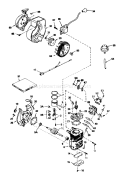 Page C Diagram and Parts List for 38167C 6000001-6999999 - 1986 Toro Snow Blower