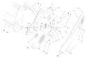 Pulley and Belt Cover Diagram and Parts List for 38171 7900001-7999999 - 1997 Toro Snow Blower