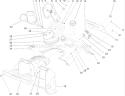 Housing, Upper Shroud and Chute Assembly Diagram and Parts List for 38172 240000001-240999999 - 2004 Toro Snow Blower