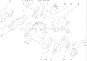 Engine, Side Plate & Wheel Assembly Diagram and Parts List for 38172 250010001-250999999 - 2005 Toro Snow Blower