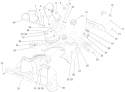 Chute and Upper Shroud Assembly Diagram and Parts List for 38172 270000001-270999999 - 2007 Toro Snow Blower