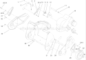 Engine, Rotor Housing and Sideplate Assembly Diagram and Parts List for 38172 270000001-270999999 - 2007 Toro Snow Blower