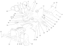 Chute and Upper Shroud Assembly Diagram and Parts List for 38173 270000001-270999999 - 2007 Toro Snow Blower