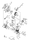 Page F Diagram and Parts List for 38170 3900001-3999999 - 1993 Toro Snow Blower