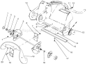 Auger Assembly Diagram and Parts List for 38170 4900001-4999999 - 1994 Toro Snow Blower