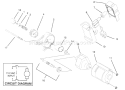 Starter Motor Assembly Diagram and Parts List for 38170 4900001-4999999 - 1994 Toro Snow Blower