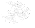 Chute Assembly Diagram and Parts List for 38175 8900001-8999999 - 1998 Toro Snow Blower