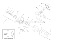 Starter Motor & Switch Housing Diagram and Parts List for 38175 8900001-8999999 - 1998 Toro Snow Blower