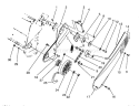 Pulley & Belt Cover Assembly Diagram and Parts List for 38176 4900001-4999999 - 1994 Toro Snow Blower