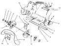 Auger Assembly Diagram and Parts List for 38176 5900001-5999999 - 1995 Toro Snow Blower