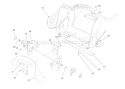 Auger Assembly Diagram and Parts List for 38176 8900001-8999999 - 1998 Toro Snow Blower