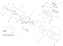 Motor and Switch Housing Assembly Diagram and Parts List for 38177 99000001-99999999 - 1999 Toro Snow Blower