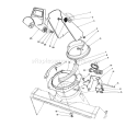 Part Location Diagram of 55-9030 Toro Bracket-Chute Gears