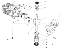 Part Location Diagram of 81-0350 Toro Cyl/Crankcase Assembly