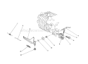 Governor Assembly Diagram and Parts List for 38180 6000001-6999999 - 1986 Toro Snow Blower