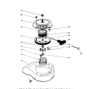 Recoil Starter Diagram and Parts List for 38181 2000001-2999999 - 1992 Toro Snow Blower