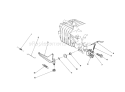 Governor Assembly Model Diagram and Parts List for 38181 2000001-2999999 - 1992 Toro Snow Blower