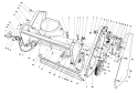 Housing Assembly Diagram and Parts List for 38181 3900001-3999999 - 1993 Toro Snow Blower