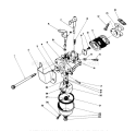 Carburetor Diagram and Parts List for 38180 4900001-4999999 - 1994 Toro Snow Blower