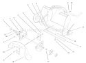 Impeller Assembly Diagram and Parts List for 38172 210000001-210999999 - 2001 Toro Snow Blower