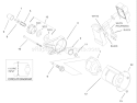 Motor and Switch Housing Diagram and Parts List for 38172 210000001-210999999 - 2001 Toro Snow Blower