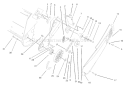 Impeller Drive Assembly Diagram and Parts List for 38172 240000001-240999999 - 2004 Toro Snow Blower