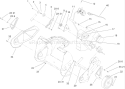 Engine, Rotor Housing and Sideplate Assembly Diagram and Parts List for 38182 270000001-270999999 - 2007 Toro Snow Blower