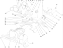 Housing, Upper Shroud and Chute Assembly Diagram and Parts List for 38182 270000001-270999999 - 2007 Toro Snow Blower