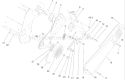 Rotor Drive Assembly Diagram and Parts List for 38182 270000001-270999999 - 2007 Toro Snow Blower