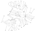Part Location Diagram of 104-4941 Toro Panel-Control