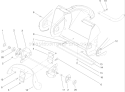 Impeller Assembly Diagram and Parts List for 38183 250000001-250999999 - 2005 Toro Snow Blower