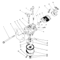 Carburetor Assembly Diagram and Parts List for 38185 9000001-9999999 - 1989 Toro Snow Blower