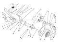 Engine & Frame Assembly Diagram and Parts List for 38191 2000001-2999999 - 1992 Toro Snow Blower