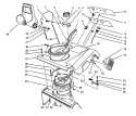 Upper Shroud Assembly Diagram and Parts List for 38190 49000001-49999999 - 1994 Toro Snow Blower