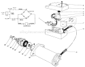 Part Location Diagram of 28-915 Toro Starter & Switch Assembly (Incl. Ref. #1-18)