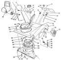 Part Location Diagram of 71-5140 Toro Cntrl Panel/Silk Screen