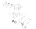 Starter Motor Diagram and Parts List for 38196 2000001-2999999 - 1992 Toro Snow Blower