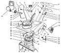 Part Location Diagram of 71-5141 Toro Panel-Control (Model No. 38195)