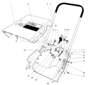 Shroud and Handle Diagram and Parts List for 38220 9000001-9999999 - 1979 Toro Snow Blower