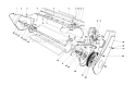 Lower Main Frame Diagram and Parts List for 38232 1000001-1999999 - 1981 Toro Snow Blower
