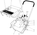 Shroud and Handle Diagram and Parts List for 38232 2000001-2999999 - 1982 Toro Snow Blower