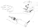 Starter Motor & Switch Diagram and Parts List for 38235 0000001-0999999 - 1980 Toro Snow Blower