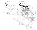 Page D Diagram and Parts List for 38235 0000001-0999999 - 1980 Toro Snow Blower
