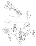 Page F Diagram and Parts List for 38235 0000001-0999999 - 1980 Toro Snow Blower