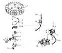 Page I Diagram and Parts List for 38235 0000001-0999999 - 1980 Toro Snow Blower