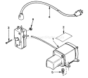 Starter Motor Kit Diagram and Parts List for 38240 9000001-9999999 - 1979 Toro Snow Blower