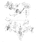 Page D Diagram and Parts List for 38242 2000001-2999999 - 1982 Toro Snow Blower