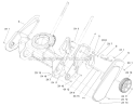 Part Location Diagram of 117-2306 Toro Wheel Asm