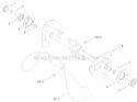 Part Location Diagram of 161-2171 Toro BLADE-ROTOR